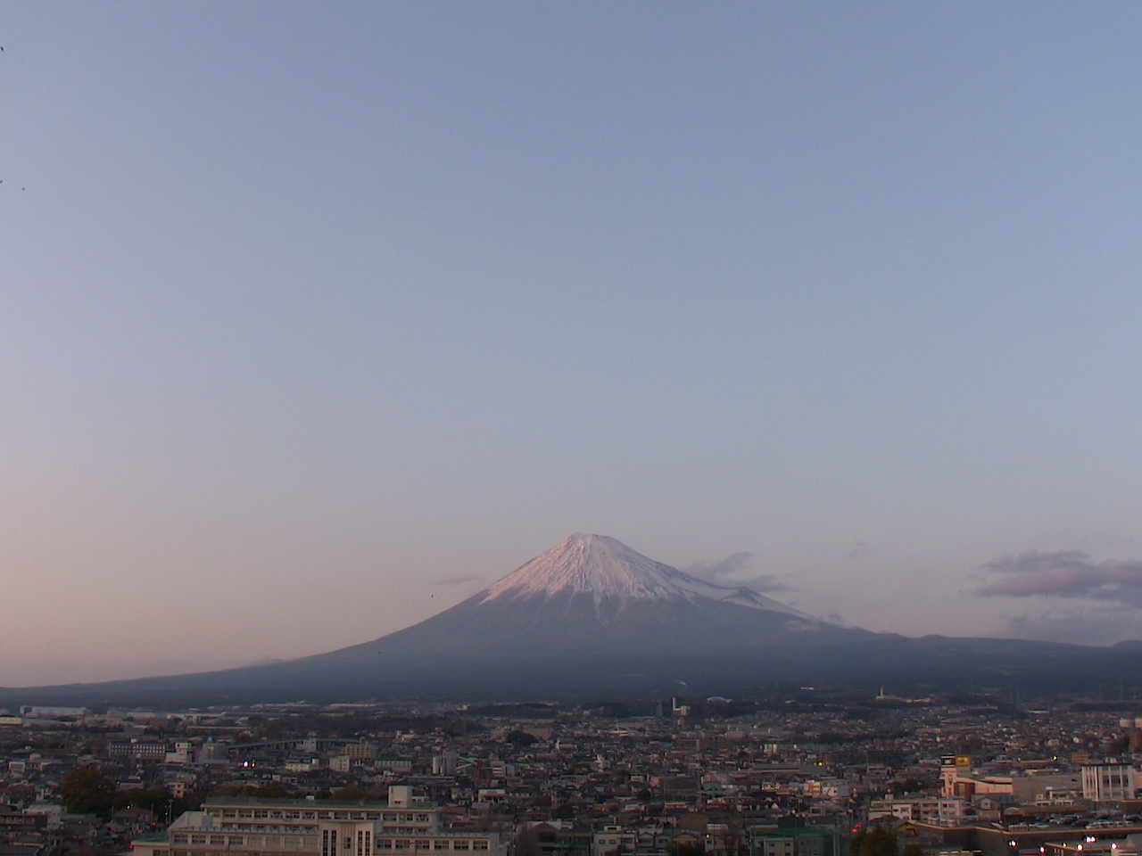 2022年3月24日の富士山