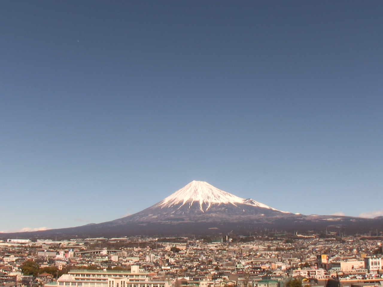 2022年2月18日の富士山